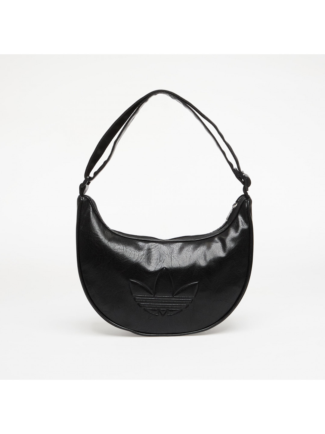 Taška adidas Adicolor Half Crescent Bag Metallic Pu Black Universal